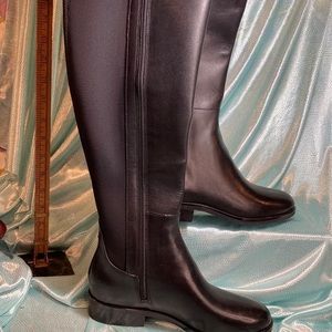 NWOT. Cole Haan tall boots. Size‎ 5b stretchy calf front leather. Gorgeous! 5